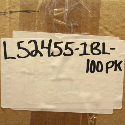 Leviton 52455-1BL Blue Cat5 1ft Ethernet Cable Data Patch Cords Network 100-Pack
