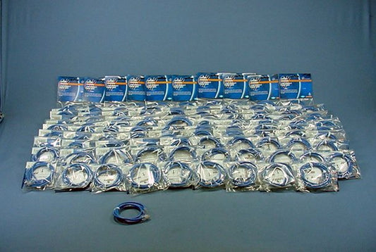 Leviton 52455-3BL Blue Cat5 3ft Ethernet LAN Patch Cord Network Data Cable 100pc
