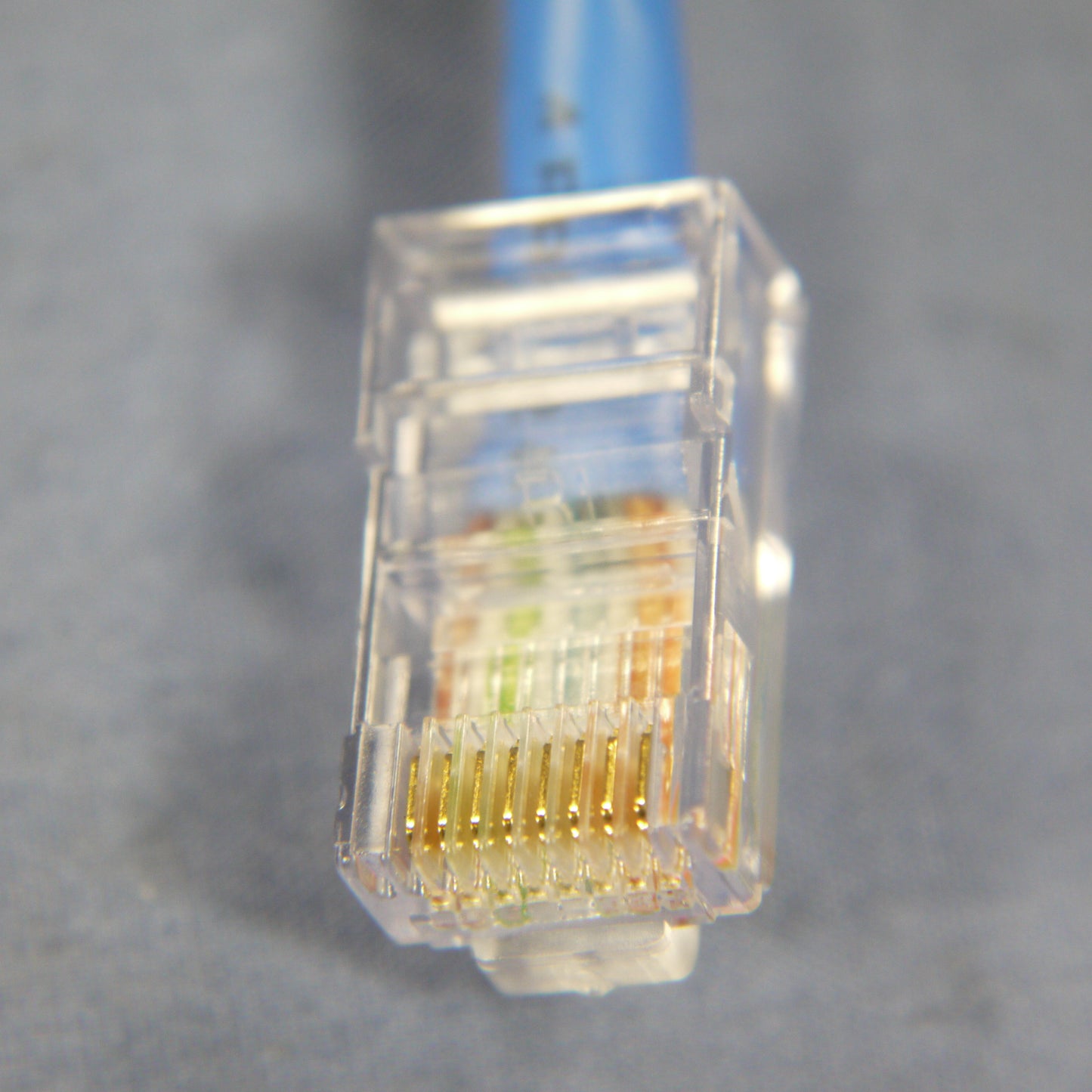 Leviton 52455-3L Blue Cat5 3ft Ethernet Cable LAN Data Center Patch Cord Network