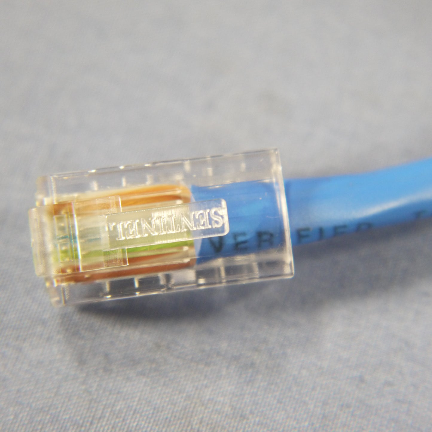 Leviton 52455-3L Blue Cat5 3ft Ethernet Cable LAN Data Center Patch Cord Network