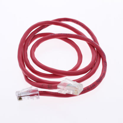 Leviton Red Cat 5 3 Ft Ethernet LAN Patch Cord Network Cable 52455-3R