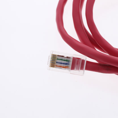 Leviton Red Cat 5 3 Ft Ethernet LAN Patch Cord Network Cable 52455-3R