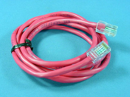 Leviton 52455-5R Red Cat5 5ft Ethernet Cable Data Patch Cord Network Cat5 8P8C