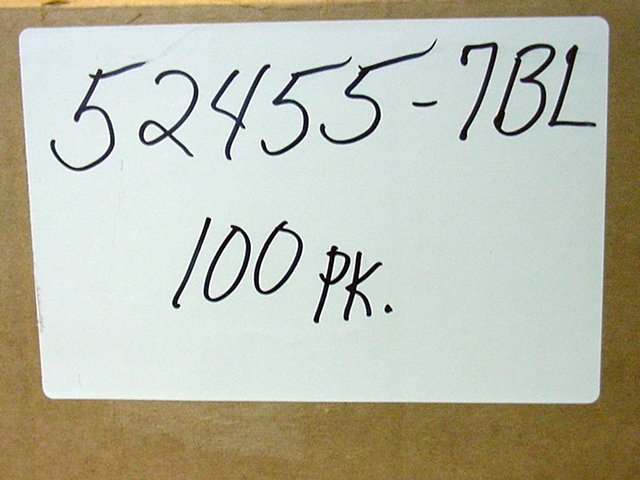100 Leviton Blue Cat 5 7 ft Ethernet LAN Patch Cords Network Cables 52455-7BL