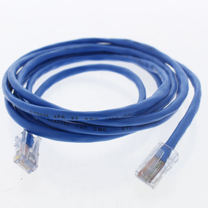 Leviton 52455-7L Blue Cat5 7ft Ethernet Cable Data Center Network 7' Patch Cord