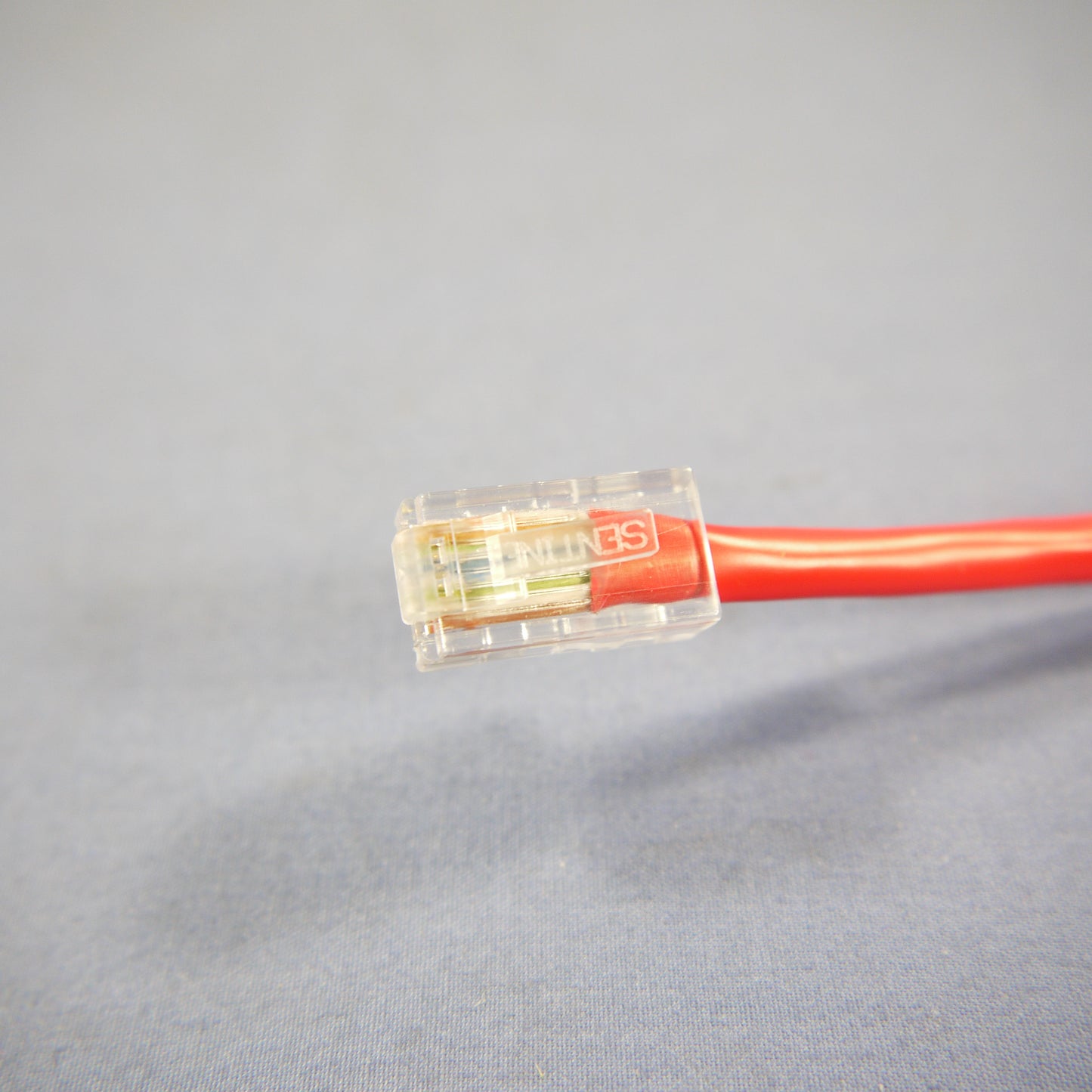 Leviton 52455-7R Red Cat5 7ft Ethernet Cable Data Patch Cord Network Cat5 8P8C