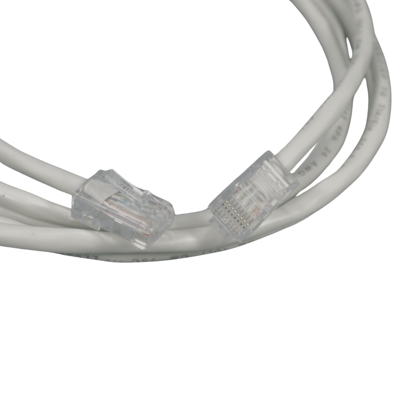 Leviton 52455-7S Gray Cat5 7ft Ethernet Cable Data Center Network 7' Patch Cord