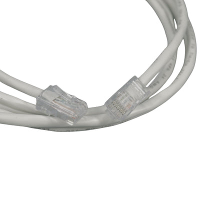 Leviton 52455-7S Gray Cat5 7ft Ethernet Cable Data Center Network 7' Patch Cord