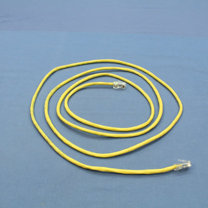 Leviton 52455-7Y Yellow Cat5 7ft Ethernet Cable Data Center Patch Cord Network