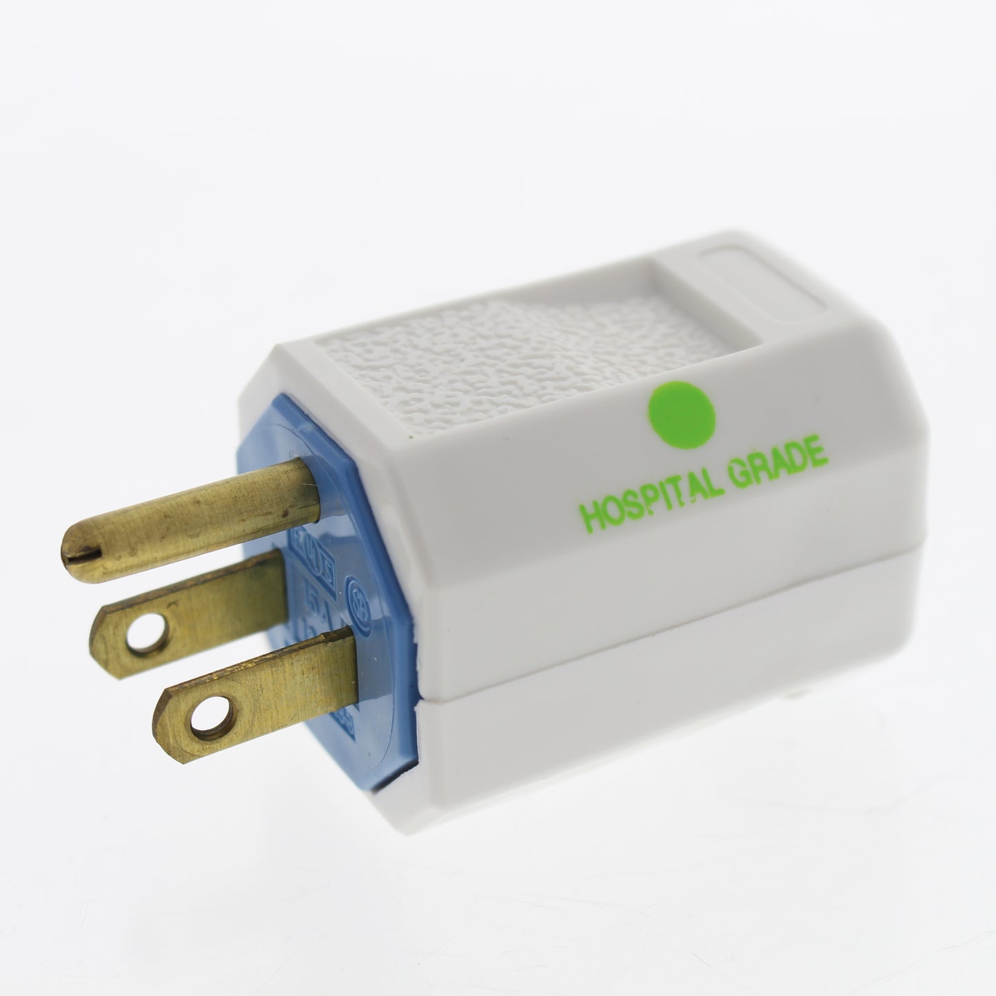 Leviton 5266-HGN Hospital Grade Plug 5-15P 15A 125V 3-Prong Electrical Connector