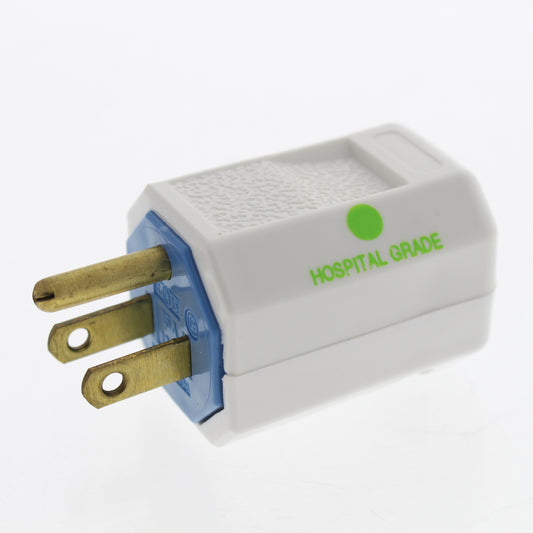 Leviton 5266-HGN Hospital Grade Plug 5-15P 15A 125V 3-Prong Electrical Connector