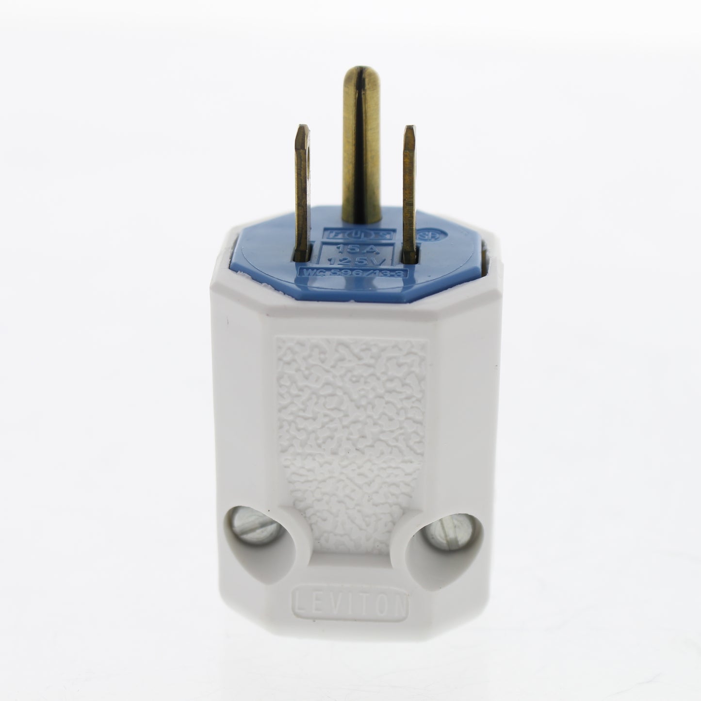 Leviton 5266-HGN Hospital Grade Plug 5-15P 15A 125V 3-Prong Electrical Connector