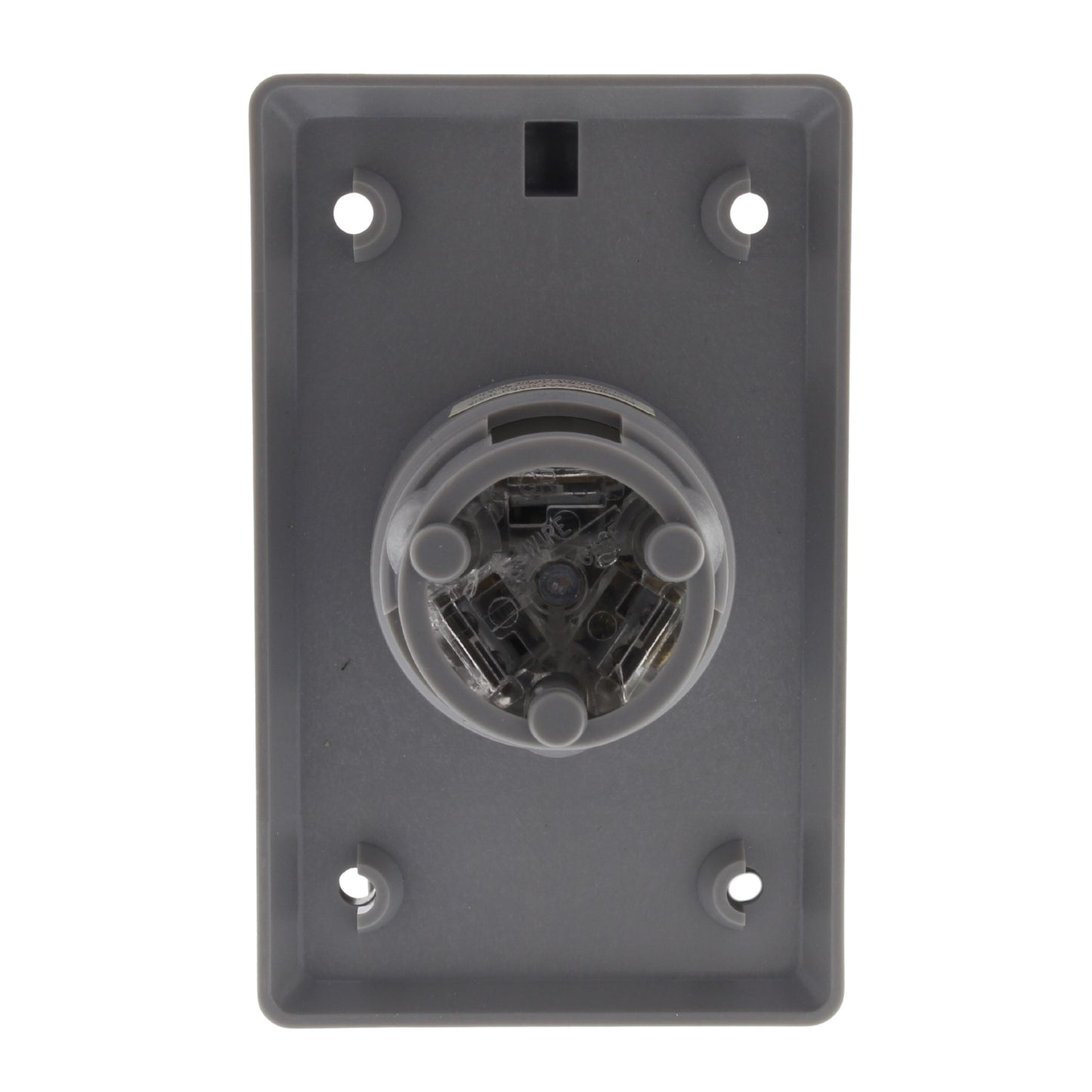Leviton 5279-FWP Industrial 15A Flanged Outlet Weather Resistant Cover 5-15 125V