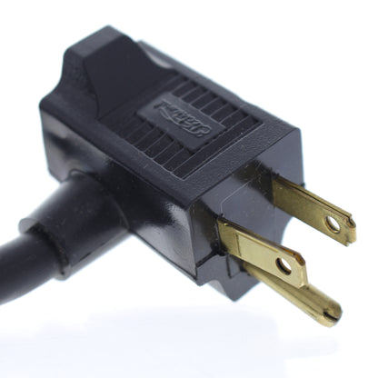 Leviton 5311-008 Black Switched Piggy Back Power Cord for Line Master SF-522-Q17