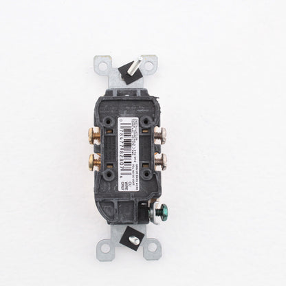 Leviton 5320-ACP Almond 15A Duplex Receptacle Outlets 5-15R Residential 10pcs