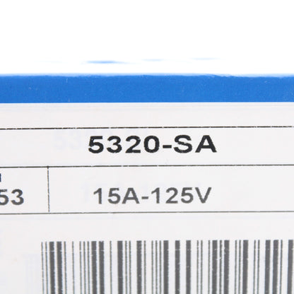 Leviton 5320-SA Almond 15A Residential Duplex Receptacle Outlets Bulk 5-15R 10pc