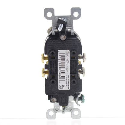 Leviton White Scratched Duplex Straight Blade Receptacle Outlet 5-15 15A 5320-SW