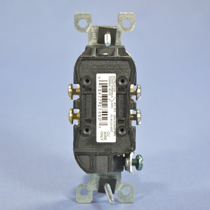 Leviton Light Almond Duplex Receptacle Outlet 15A 125V Nema 5-15R Bulk 5320-T