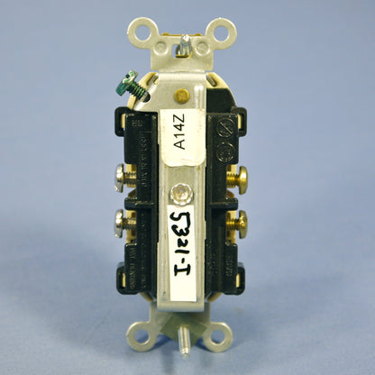 Leviton Ivory Tamper Resistant Duplex Receptacle Outlet 5-15R 15A Bulk 5321-I