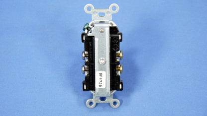 Leviton 5321 White Tamper Resistant 15A Duplex Receptacles NEMA 5-15R 125V 50pk