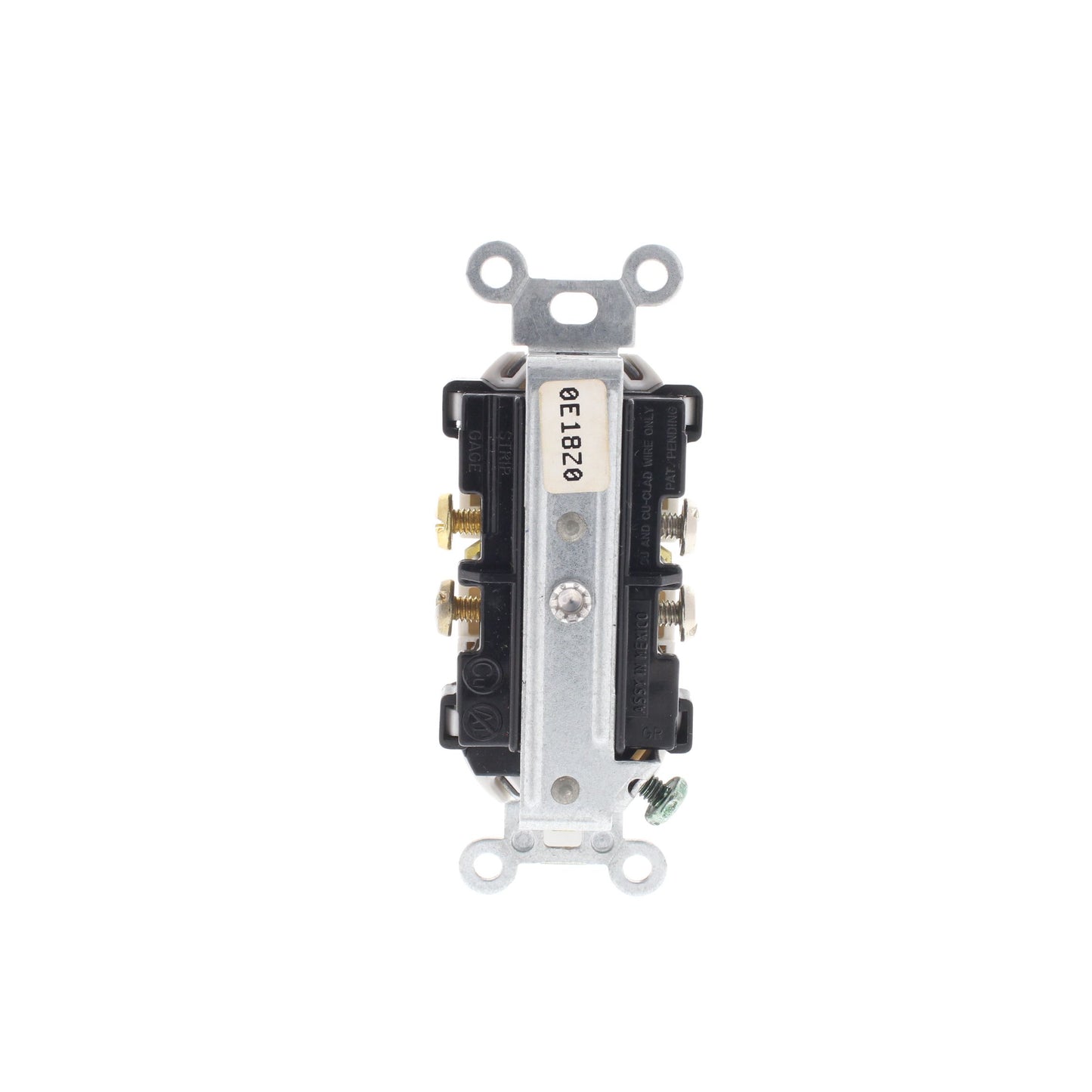 Leviton 5321-W White Residential Outlet Receptacle 5-15R 15A Tamper Resistant