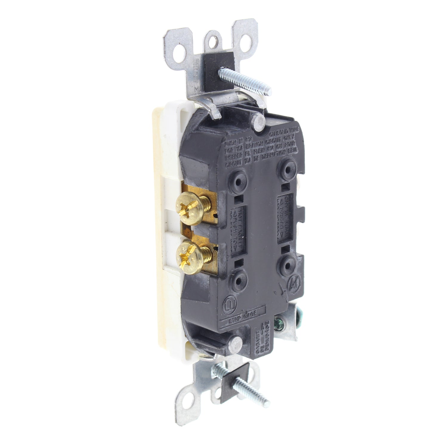 Leviton 5325-OAK Oak Design Decora Straight Blade Receptacle Outlet 5-15R 15A