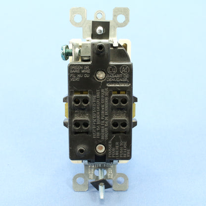 Leviton Faded White Residential Decora Receptacle Outlet Nema 5-15R 15A 5328-W