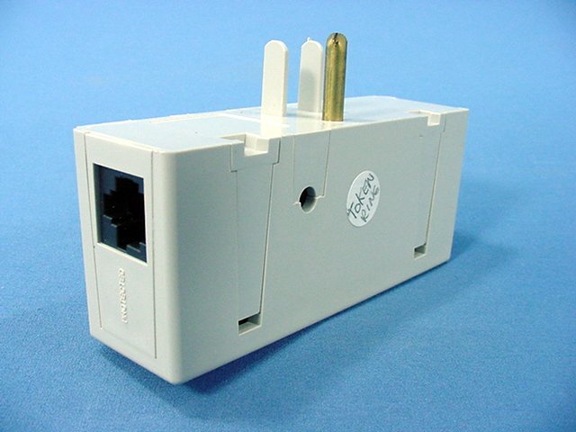 Leviton Surge Suppressor Protector for Token Ring Network RJ45 Jack 5350-TTR