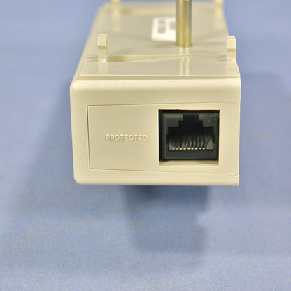 Leviton 5360-TBT 4-Wire Ethernet RJ-45 Jack Network Surge Suppressor Protector