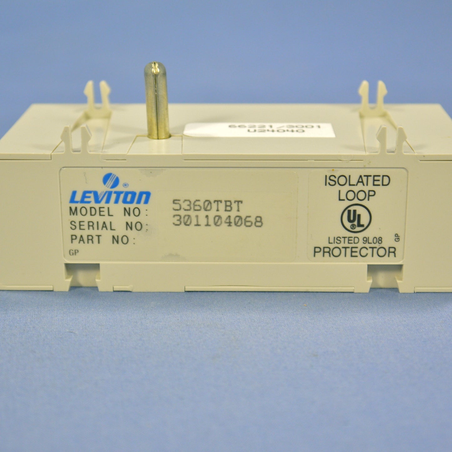 Leviton 5360-TBT 4-Wire Ethernet RJ-45 Jack Network Surge Suppressor Protector