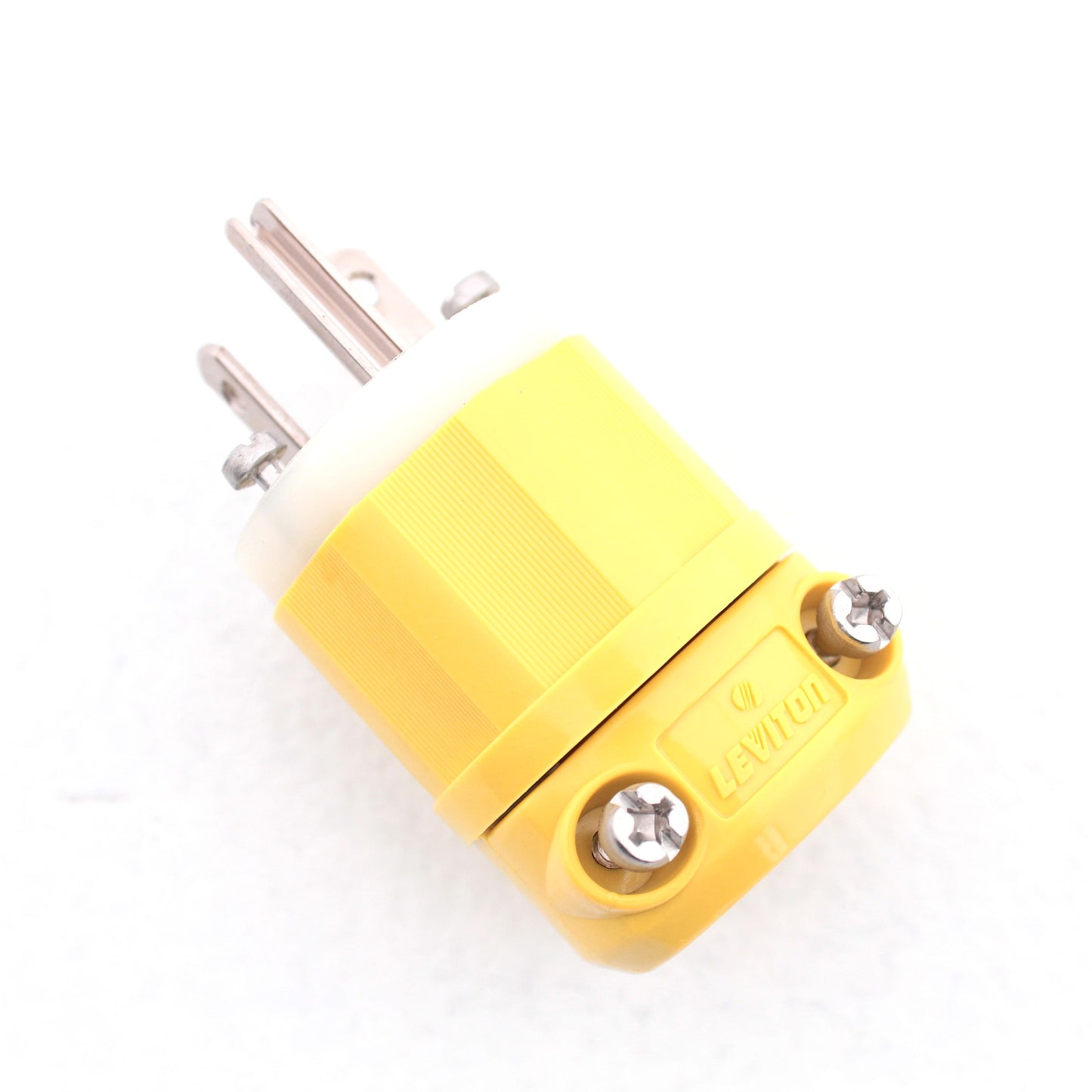 Leviton 53CM-66C Corrosion Resistant 20A Straight Blade Plug 5-20 5-20P 125V Bag