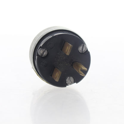 Leviton 5433 Straight Blade Armored 15A Connector Plug NEMA 6-15P 6-15 250V