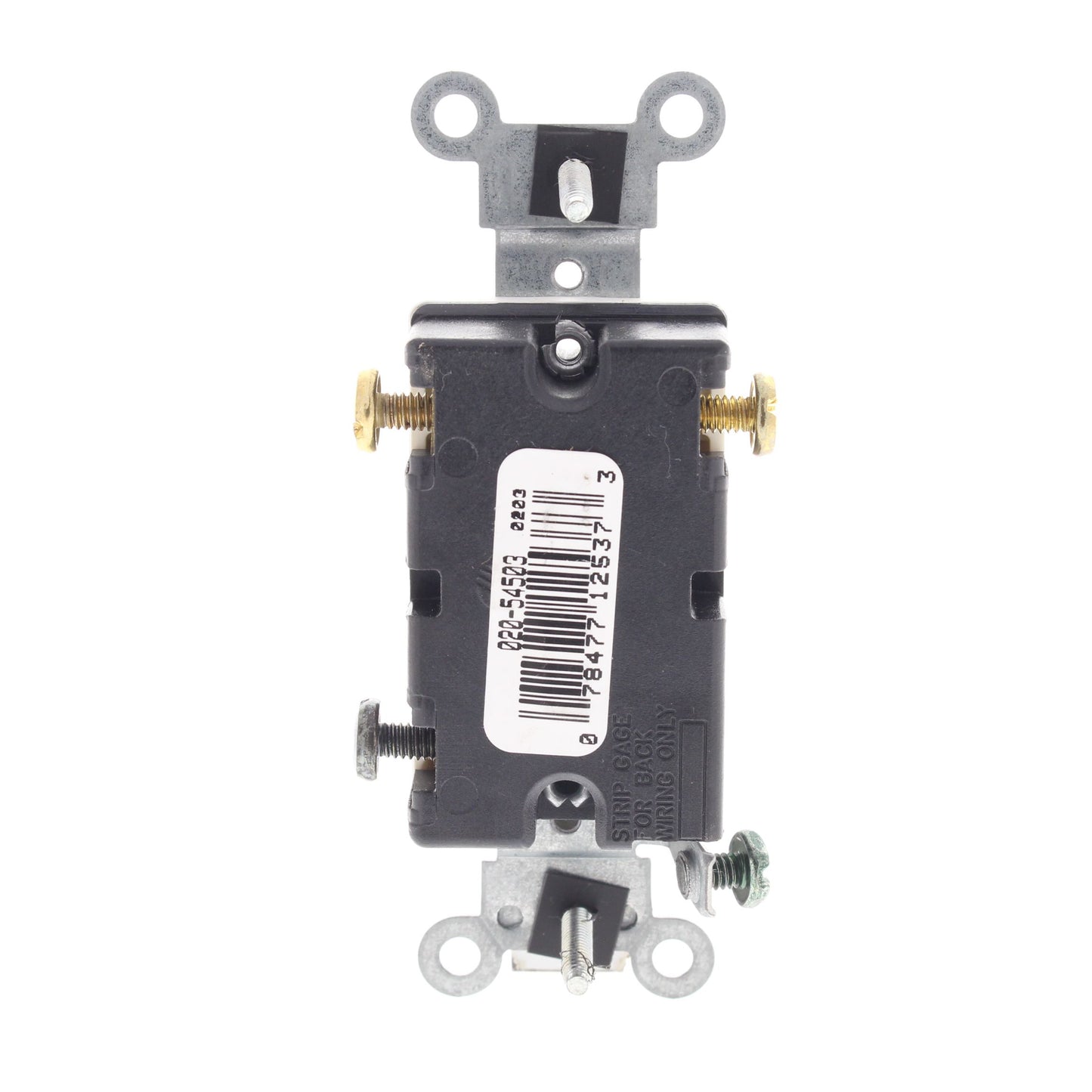 Leviton Brown 3-WAY COMMERCIAL Framed Smooth Toggle Switch 15A 120/277V 54503-2