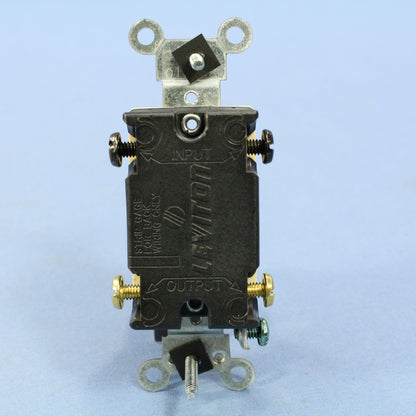 Leviton 54504-2A Almond 4-Way Commercial Grade Toggle Wall Light Switch 15A 10pc