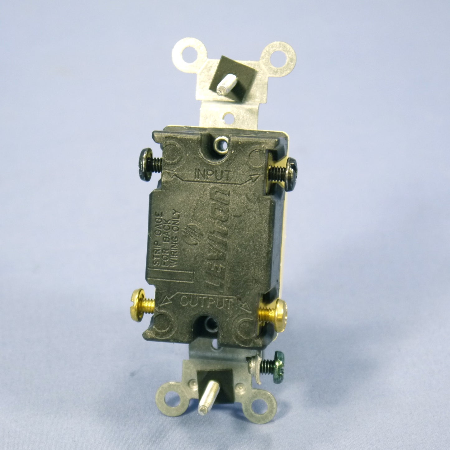 Leviton 54504-2T Light Almond 4-Way Commercial Smooth Toggle Light Switch 15A