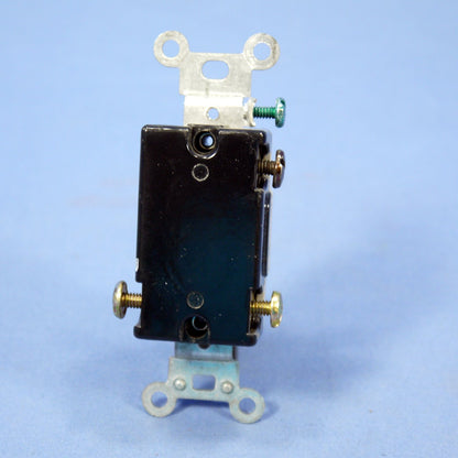Leviton 54523-2GY Gray 3-Way Commercial Framed Toggle Switch 20A Boxed