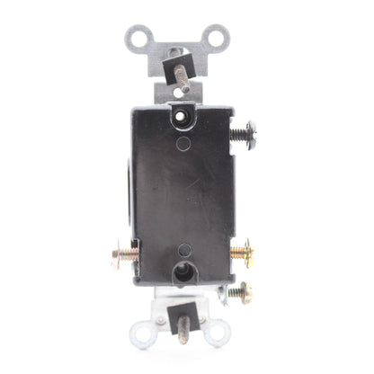 Leviton Gray COMMERCIAL 3-Way Toggle Wall Light Switch 15A 120/277VAC 5503-2GS
