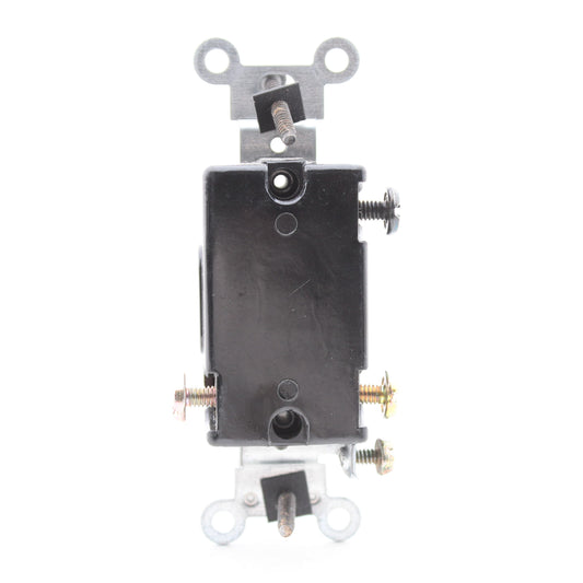 Leviton Gray COMMERCIAL 3-Way Toggle Wall Light Switch 15A 120/277VAC 5503-2GS