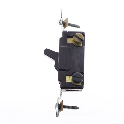 Leviton Brown COMMERCIAL 3-Way Toggle Wall Light Switch Non-Grounding 15A 5503