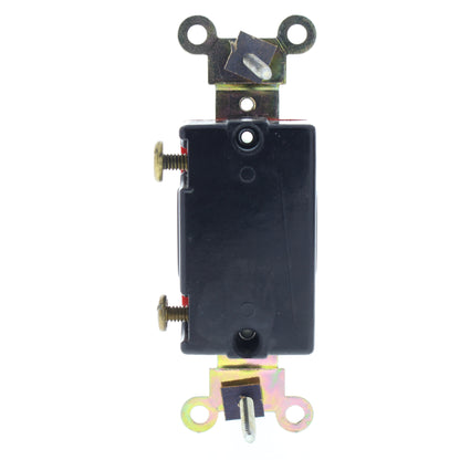 Leviton 5521-I Ivory On/Off Single Pole 20A Industrial Toggle Wall Light Switch