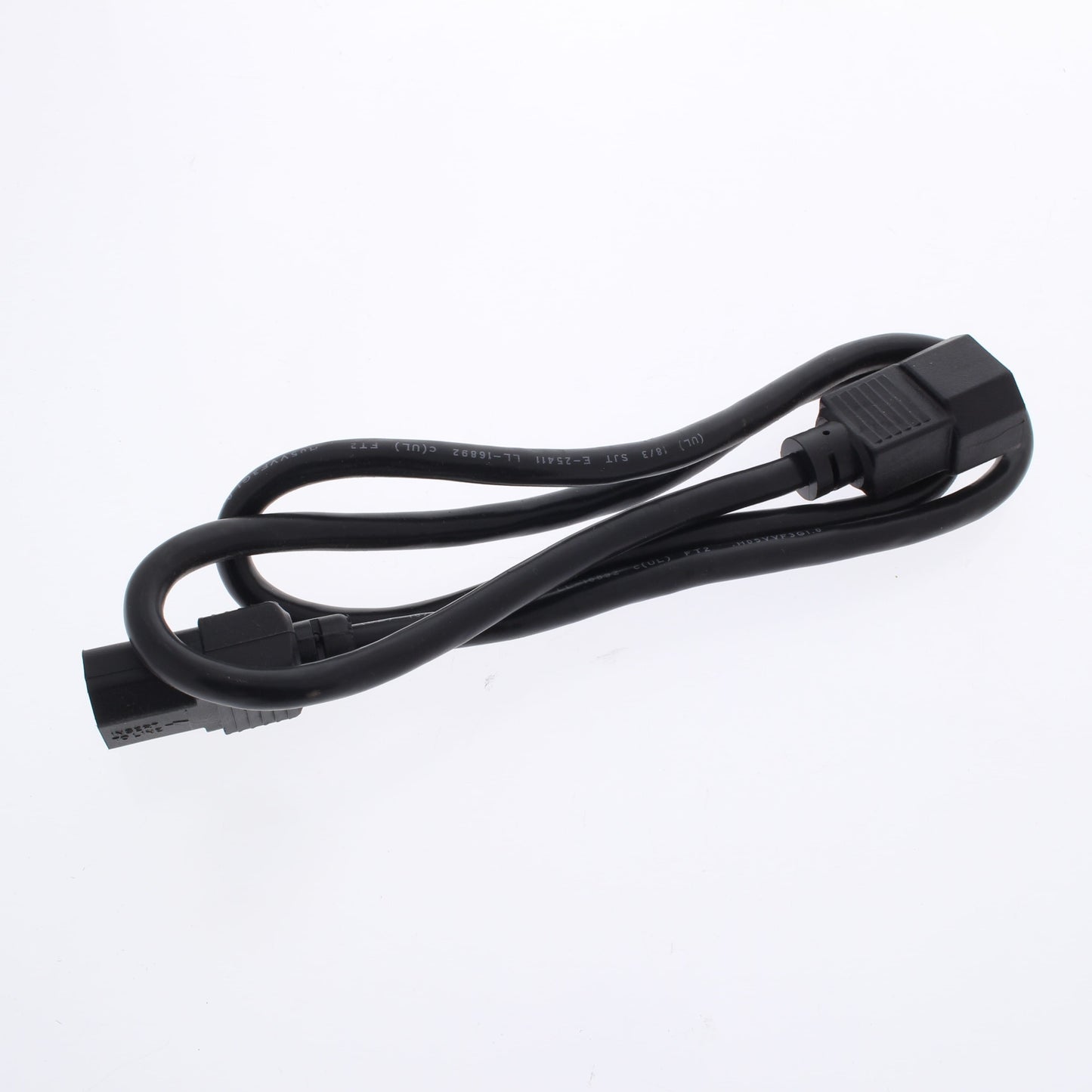 Leviton 5532 Black IEC 320 Monitor Server Computer 3' Power Cord Cable Extension