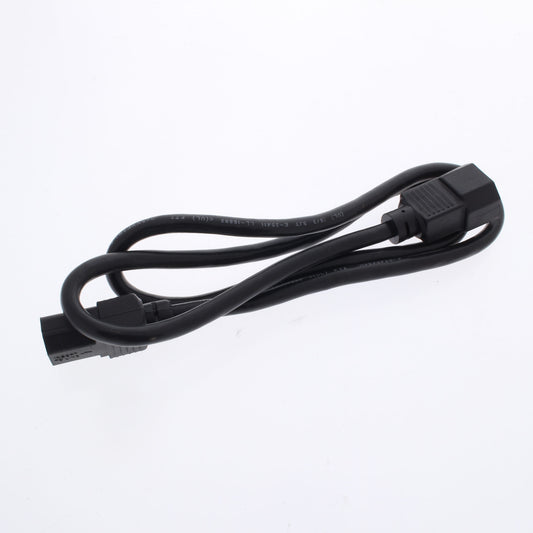 Leviton 5532 Black IEC 320 Monitor Server Computer 3' Power Cord Cable Extension