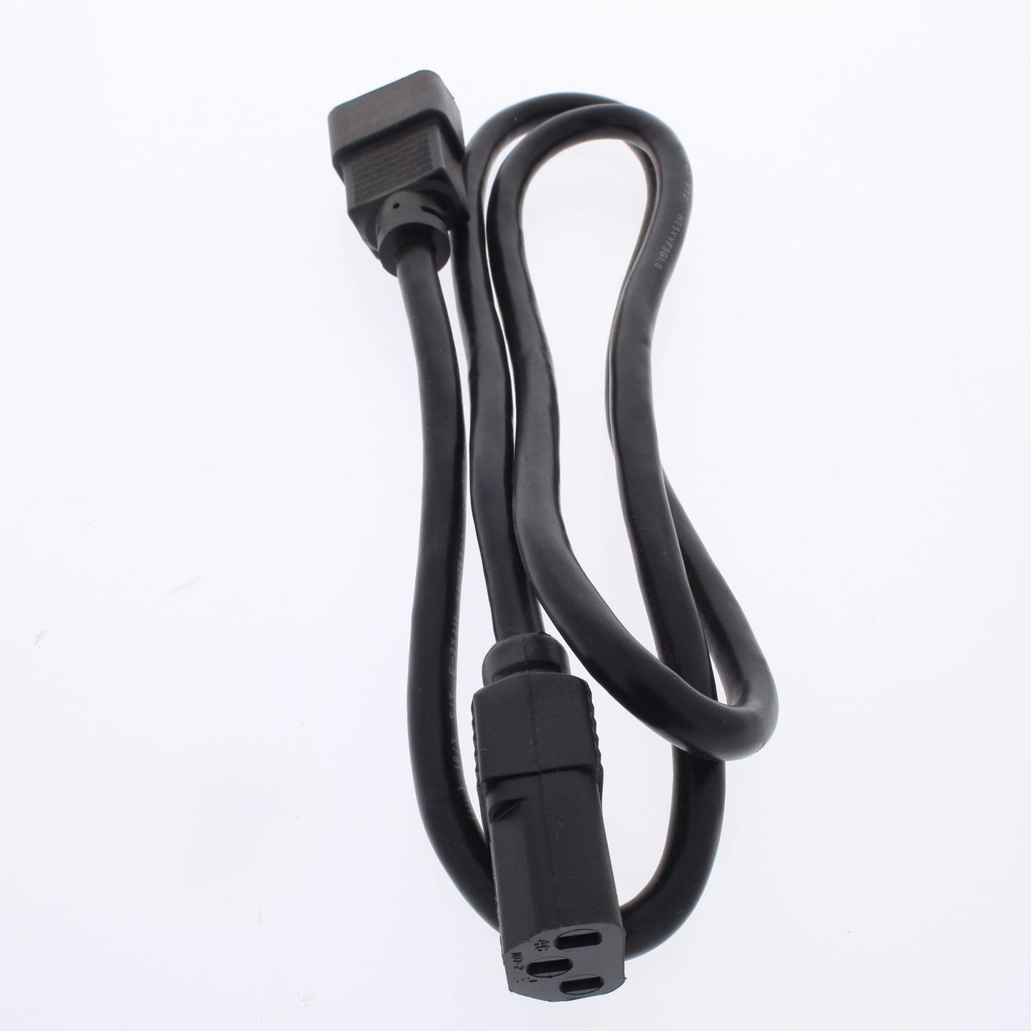 Leviton 5532 Black IEC 320 Monitor Server Computer 3' Power Cord Cable Extension