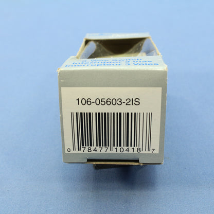 Leviton 5603-2I Ivory Residential Decora 3-Way Rocker Wall Light Switches 10pk