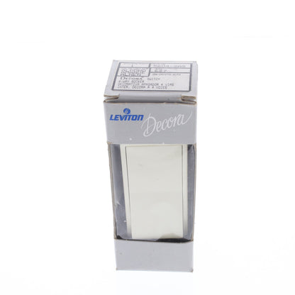 Leviton 5604-2AS Almond 15A 4-Way Decora Light Smooth Rocker Switch 120/277V