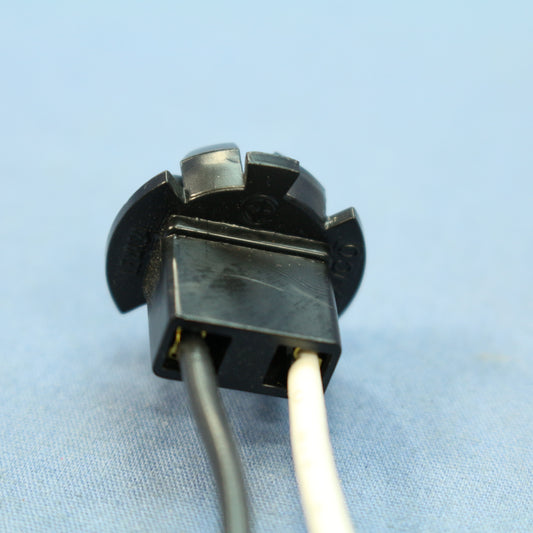 Leviton 562-800 Wedge-Base Snap-In 8' Lead Lampholder For T-5 T3 1/4 Mini Lamps