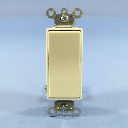 Leviton 5621-2A Almond Commercial Grade Decora 20A Rocker Wall Light Switch