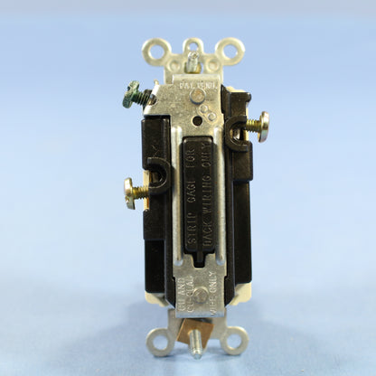 Leviton 5621-2A Almond Commercial Grade Decora 20A Rocker Wall Light Switch