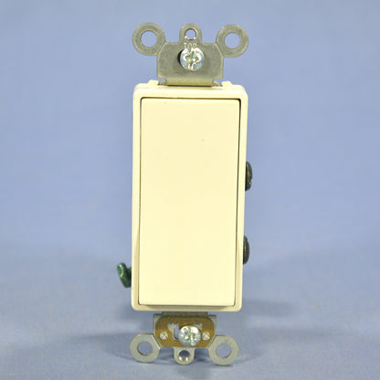 Leviton 5624-2A Almond Scratched Decora Rocker Wall Light Switch 4-Way 20A Bulk