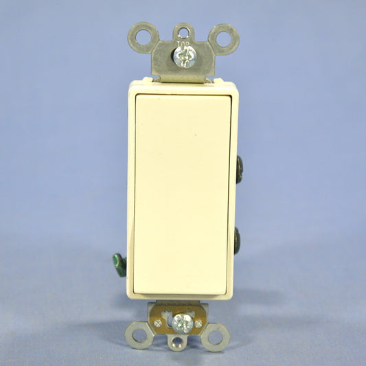 Leviton 5624-2A Almond Scratched Decora Rocker Wall Light Switch 4-Way 20A Bulk